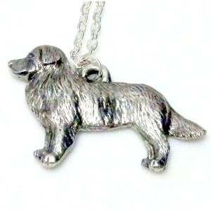 Border Collie Dog Necklace 1531